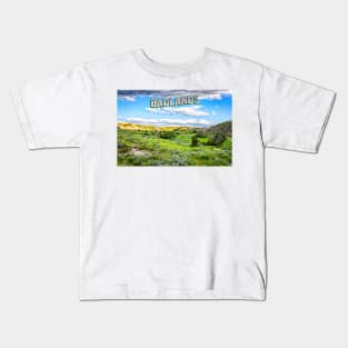 North Dakota Badlands Kids T-Shirt